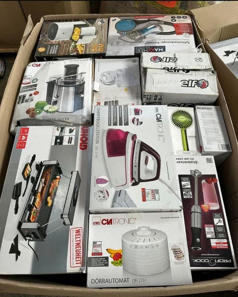 Premium Kitchen Small Appliances liquidation pallet — 100 units, Grade A