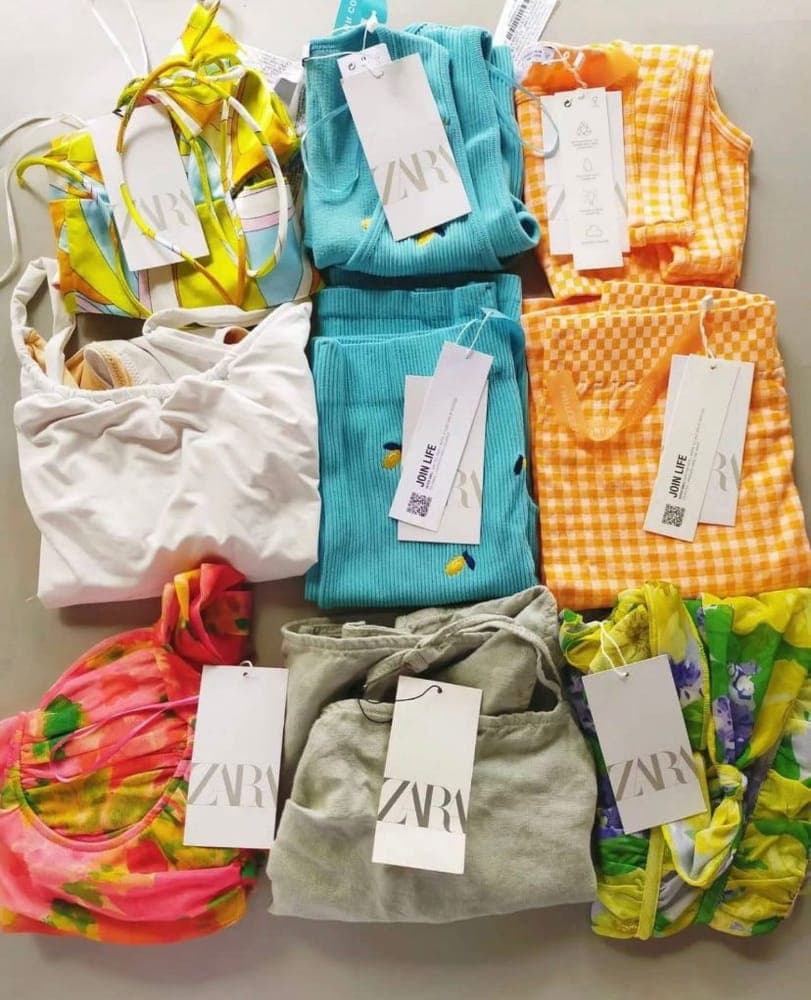 Zara Mixed Clothing liquidation pallet — 300 units, Grade A